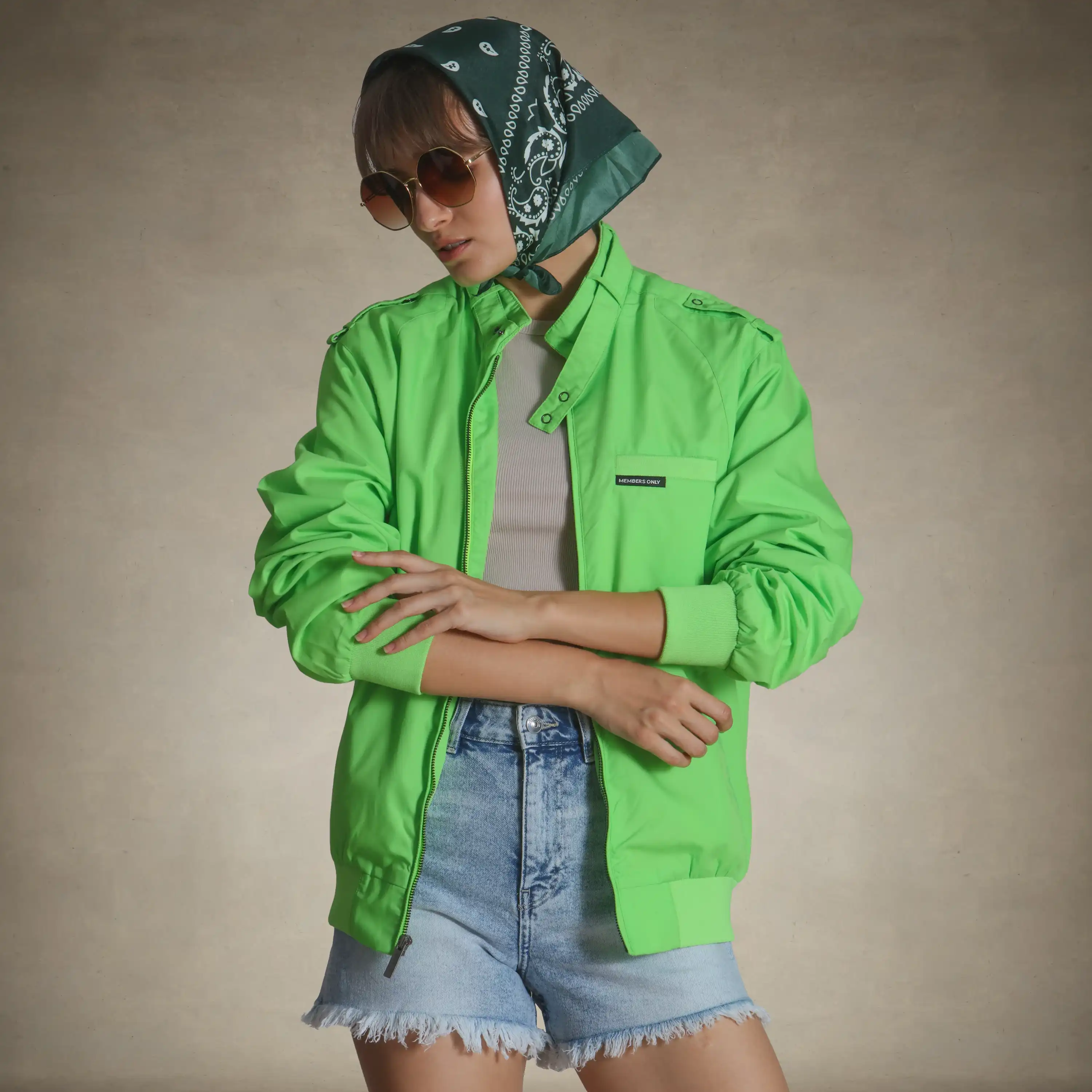 Women's Classic Iconic Racer Oversized Jacket - Image 106