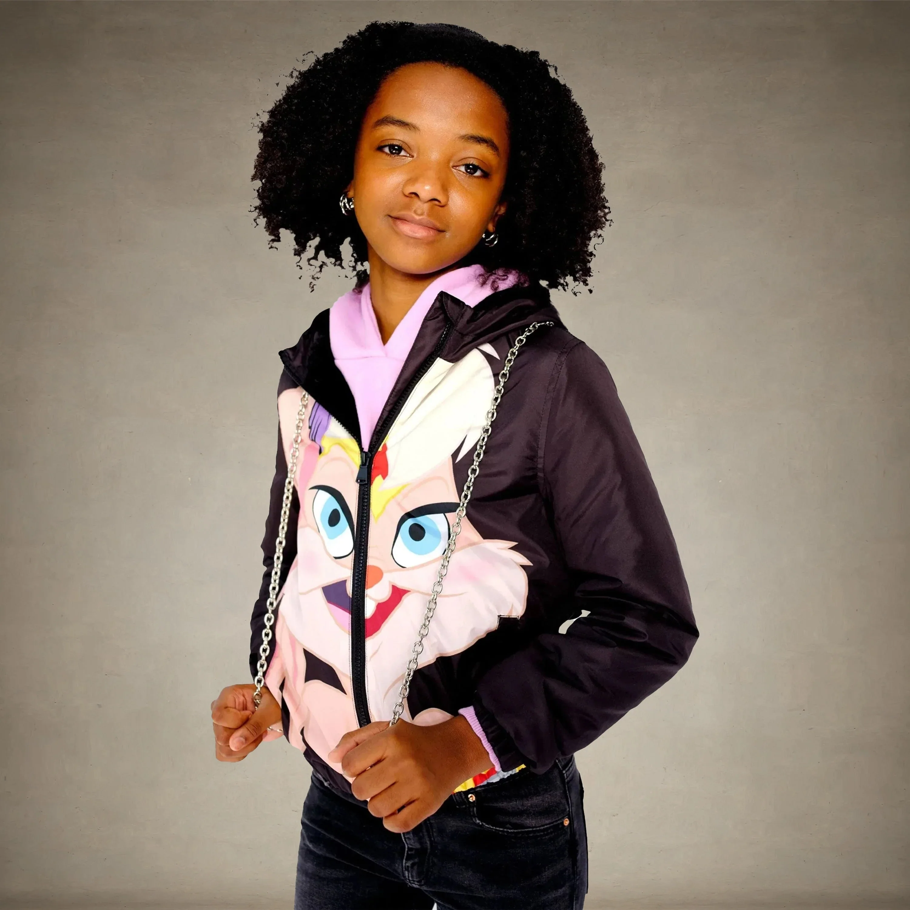 Girl's Midweight with Fur Lining Jacket - FINAL SALE - Image 6