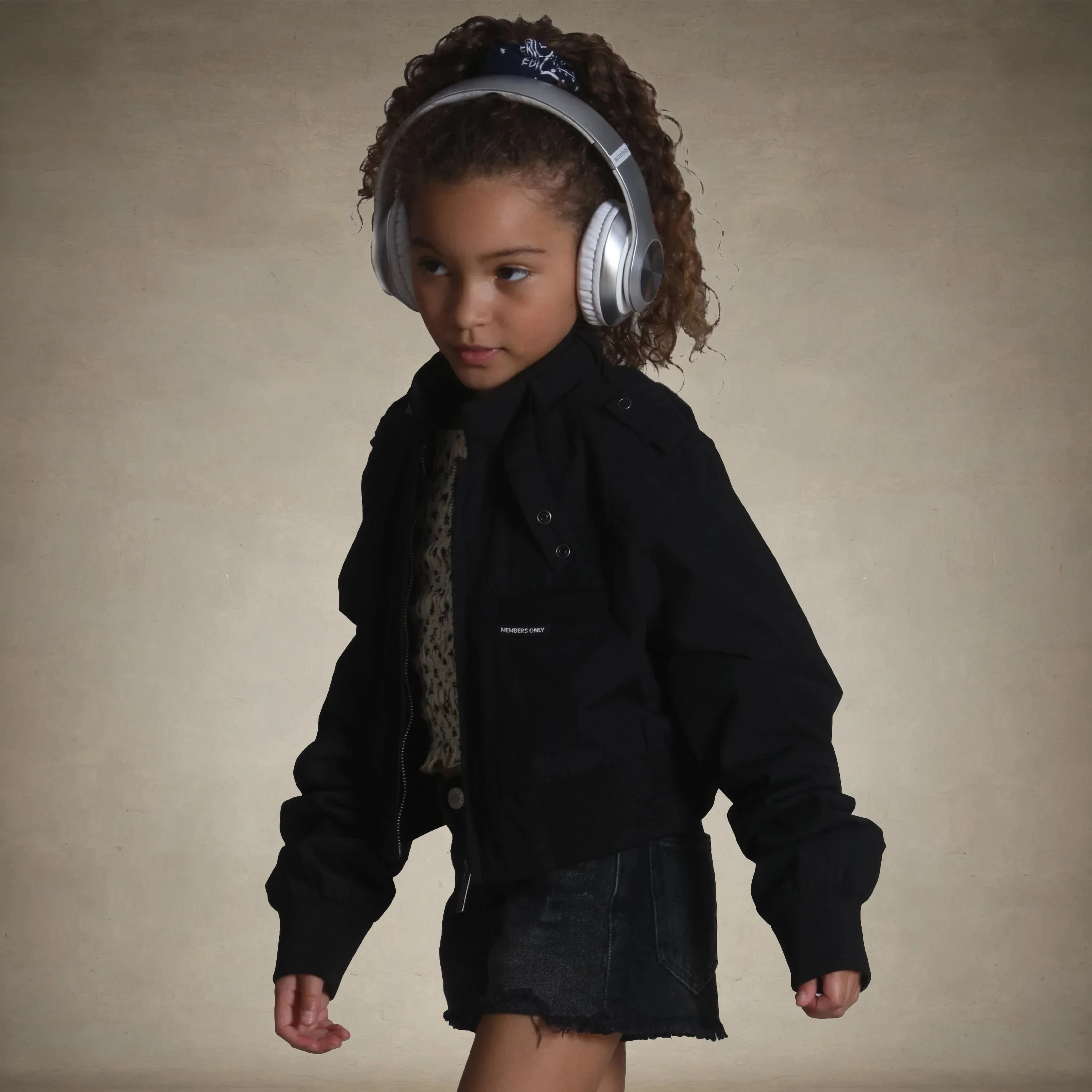 Girl's Racer Jacket - Image 7