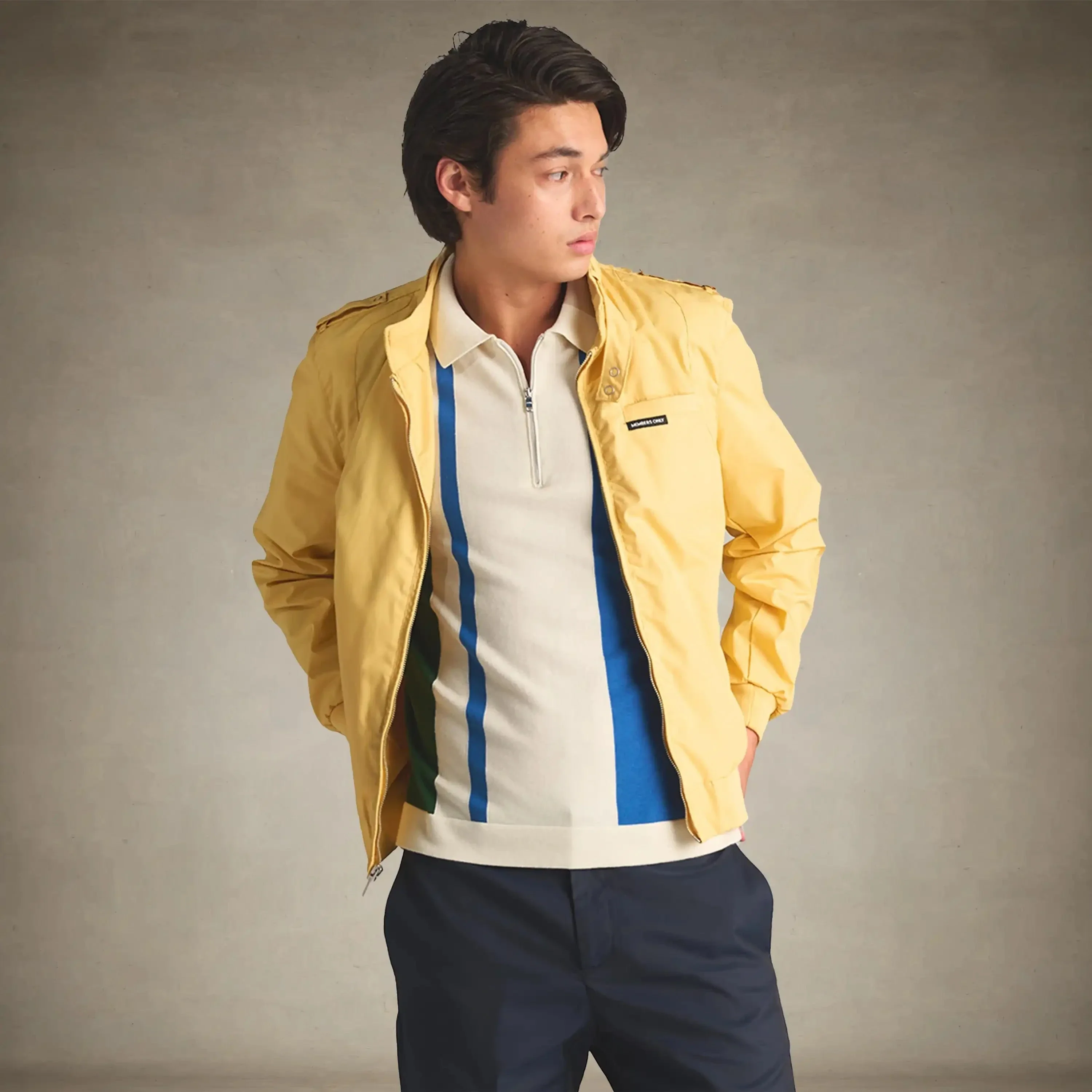 Men's Classic Iconic Racer Jacket - Image 44