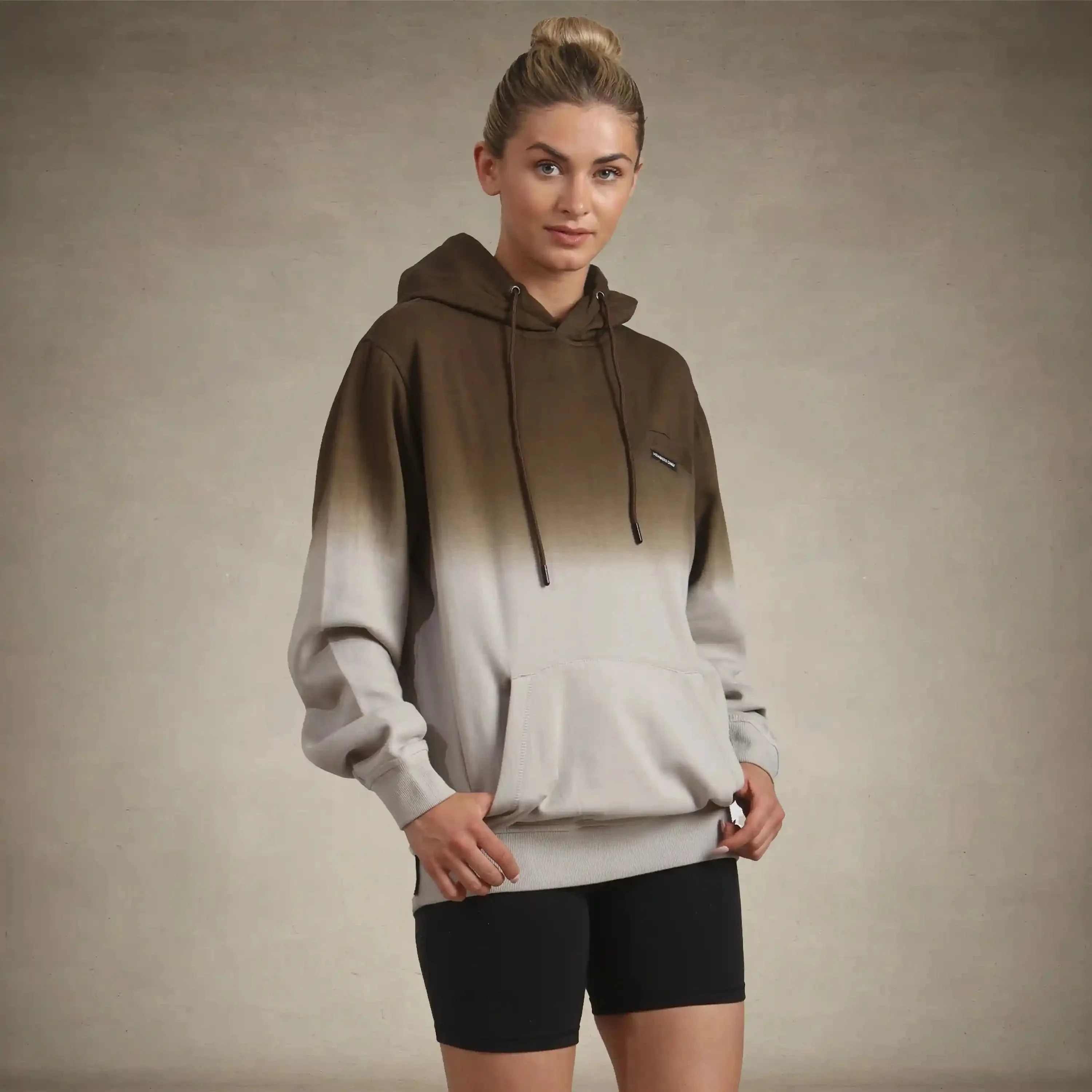 Women's Emerson Ombre Oversized Hooded Sweatshirt - Image 9